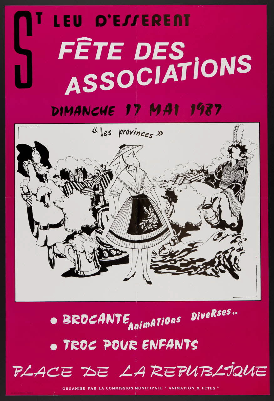 estampe FETE DES  ASSOCIATIONS 1987.46.48 Photo