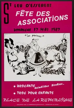 estampe FETE DES  ASSOCIATIONS 1987.46.48  Photo