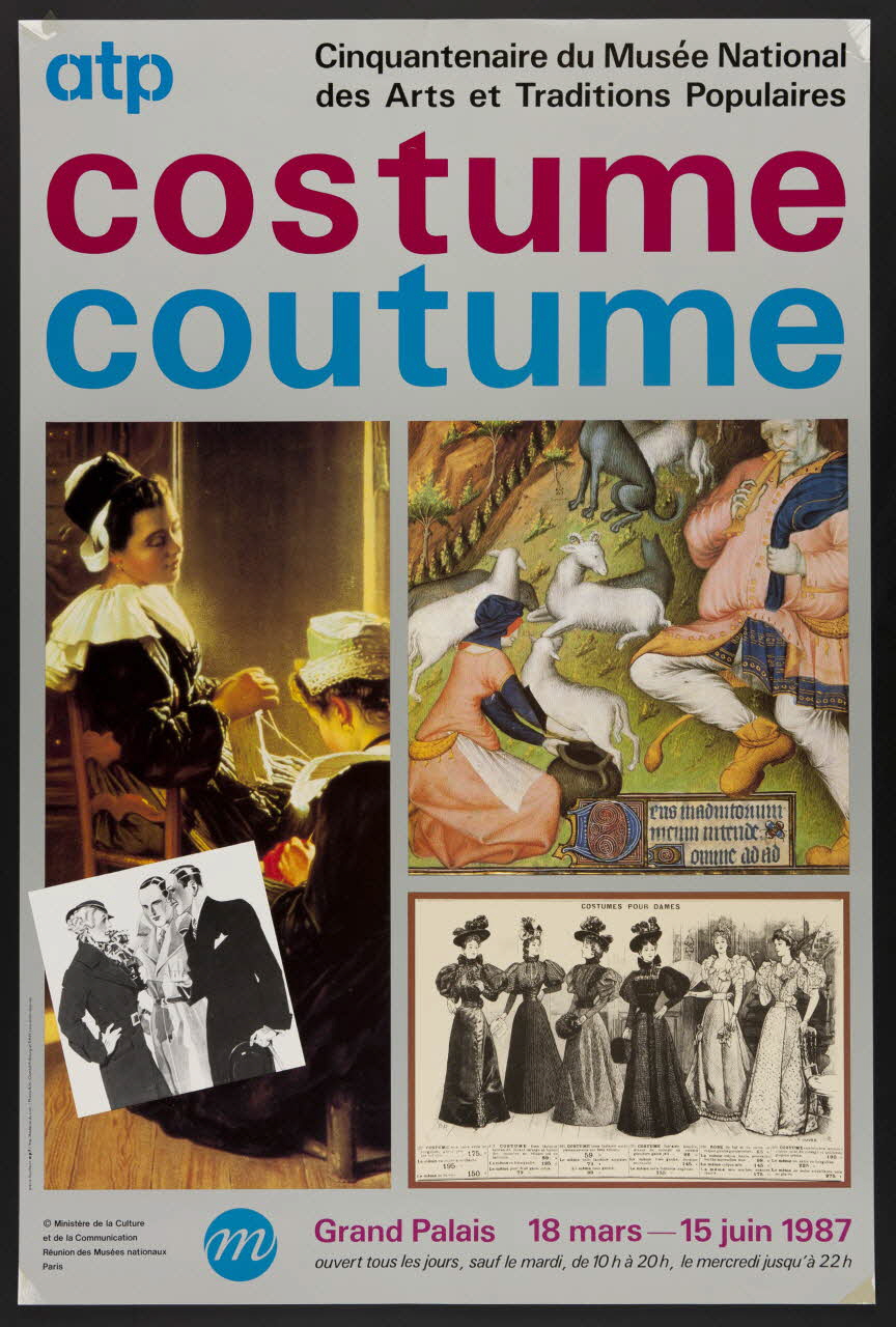 estampe costume  coutume 1987.46.51 Photo Mucem