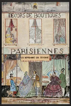 estampe DECORS DE BOUTIQUES  PARISIENNES 1987.46.55  Photo