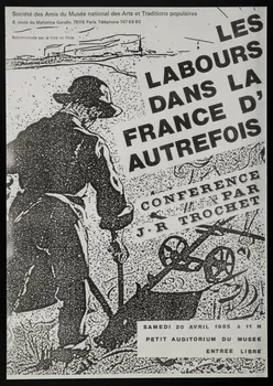estampe LES  LABOURS  DANS LA  FRANCE D'  AUTREFOIS 1987.46.69 Photo