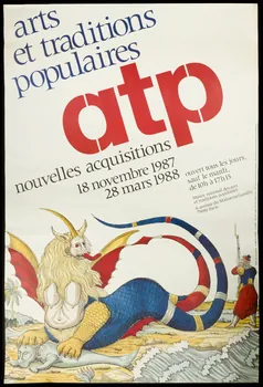 affiche arts  et traditions  populaires  atp  nouvelles acquisitions 1987.46.79 Photo