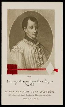 estampe LE Bx PERE CLAUDE DE LA COLOMBIERE 1987.55.105  Photo