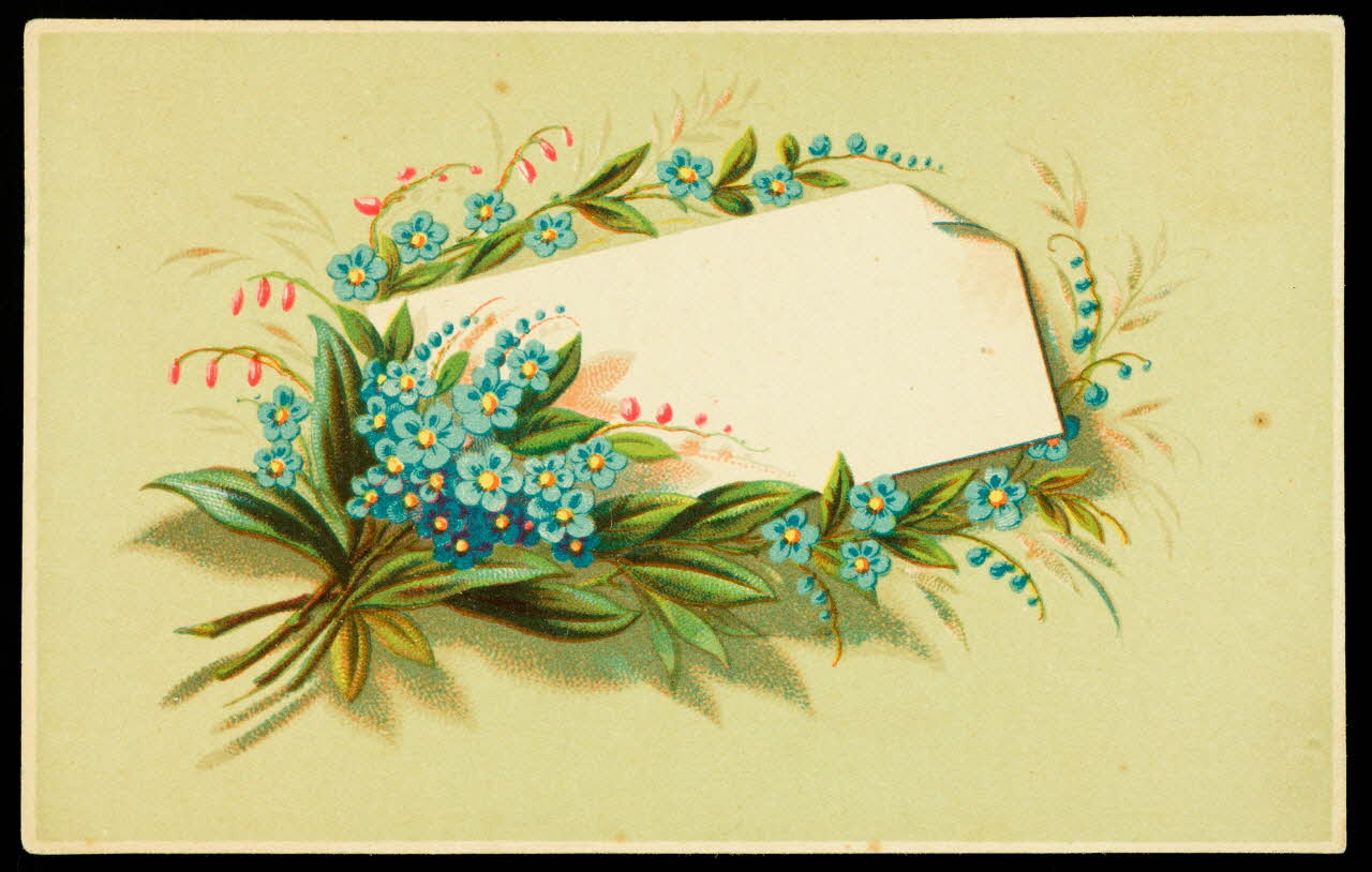 estampe Carte ornée 1989.55.3 Photo