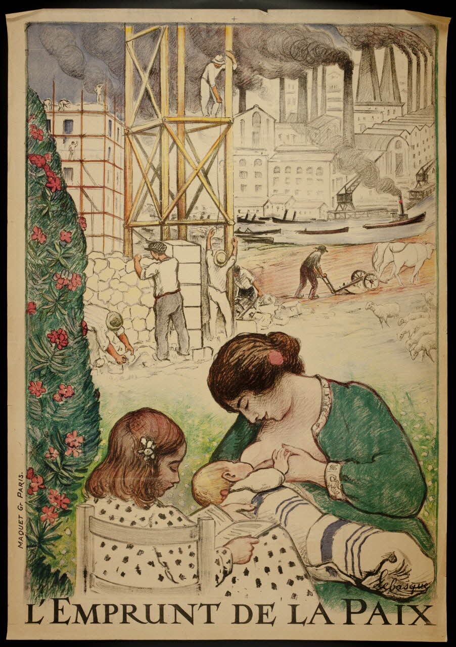 affiche L'EMPRUNT DE LA PAIX 1988.16.3.3 Photo (c) Mucem