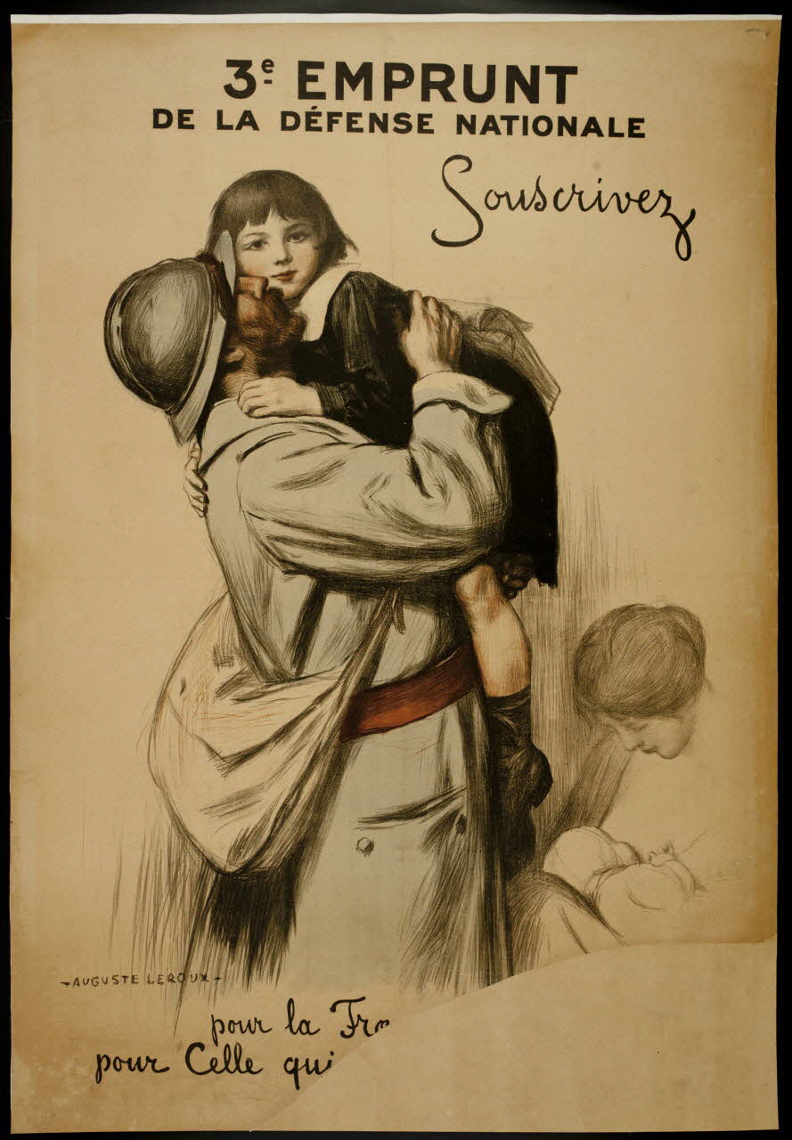 affiche 3e EMPRUNT  DE LA DEFENSE NATIONALE  Souscrivez 1988.16.7 Photo