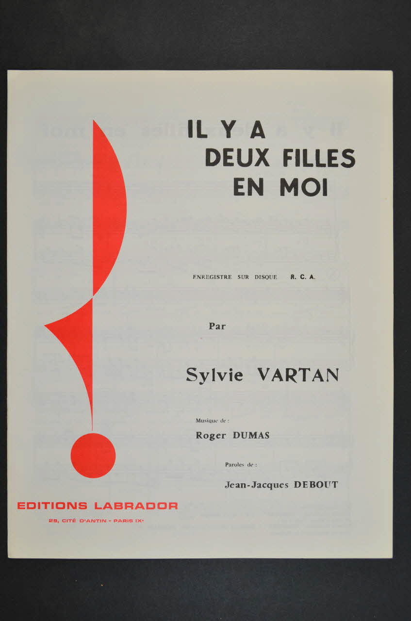 chanson petit format 1969.88.1055 Photo Mucem