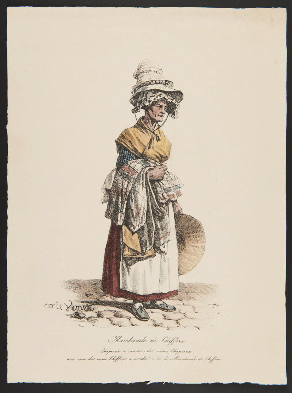 estampe Marchande de Chiffons 1988.35.18 Photo