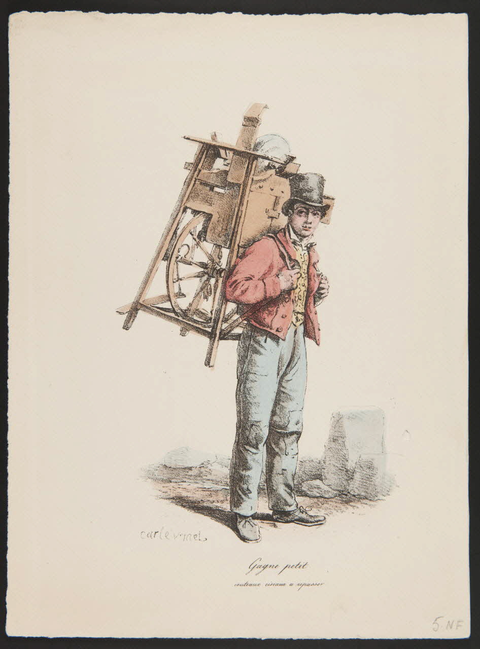 estampe Gagne petit. 1988.35.21 Photo