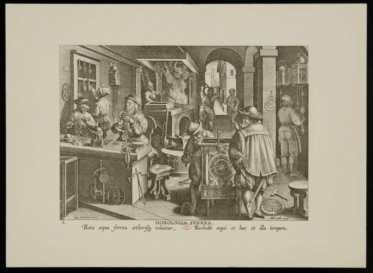 estampe HOROLOGIA FERREA. 1988.35.30 Photo