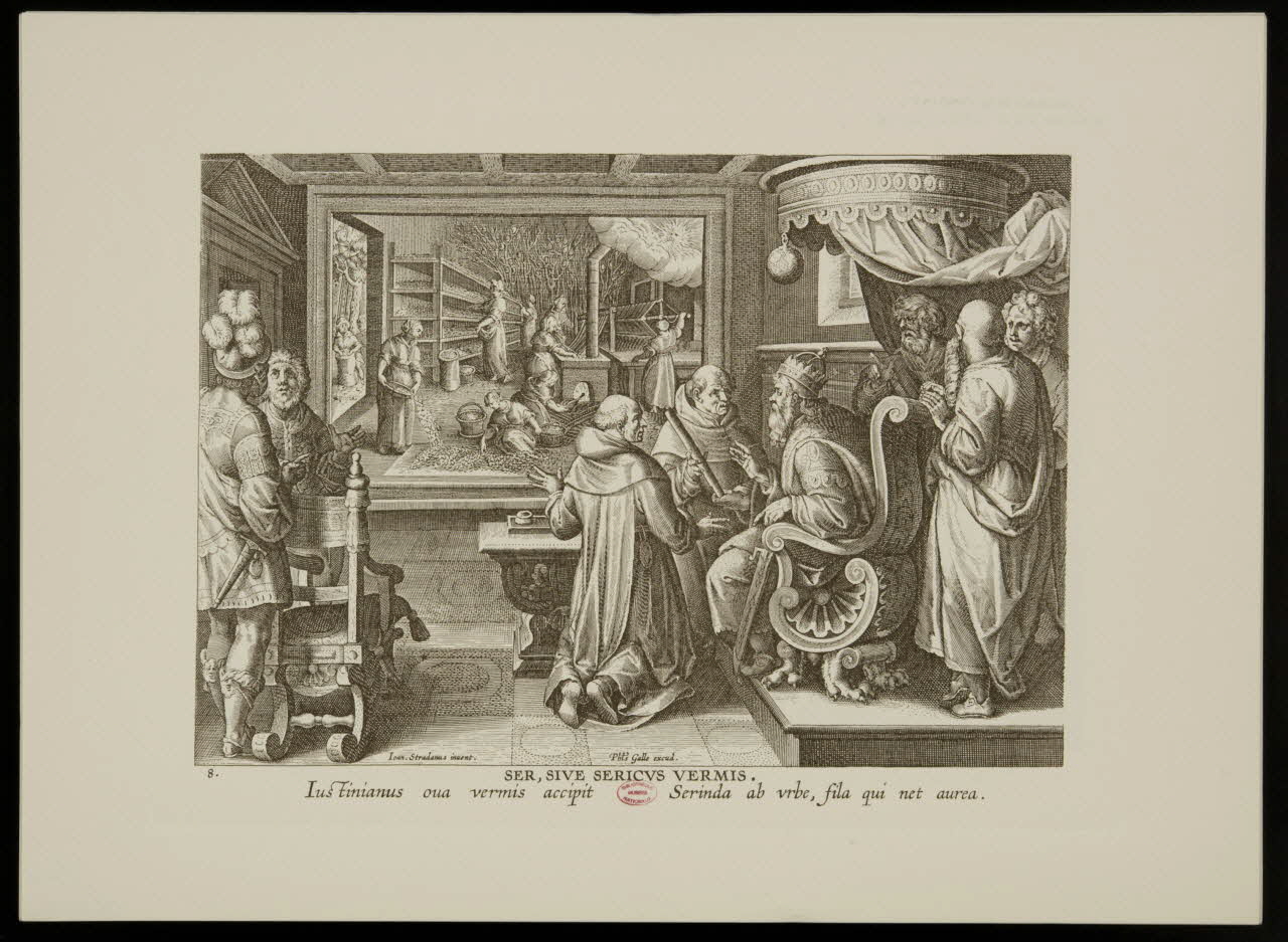 estampe SER, SIVE SERICUS VERMIS. 1988.35.33 Photo