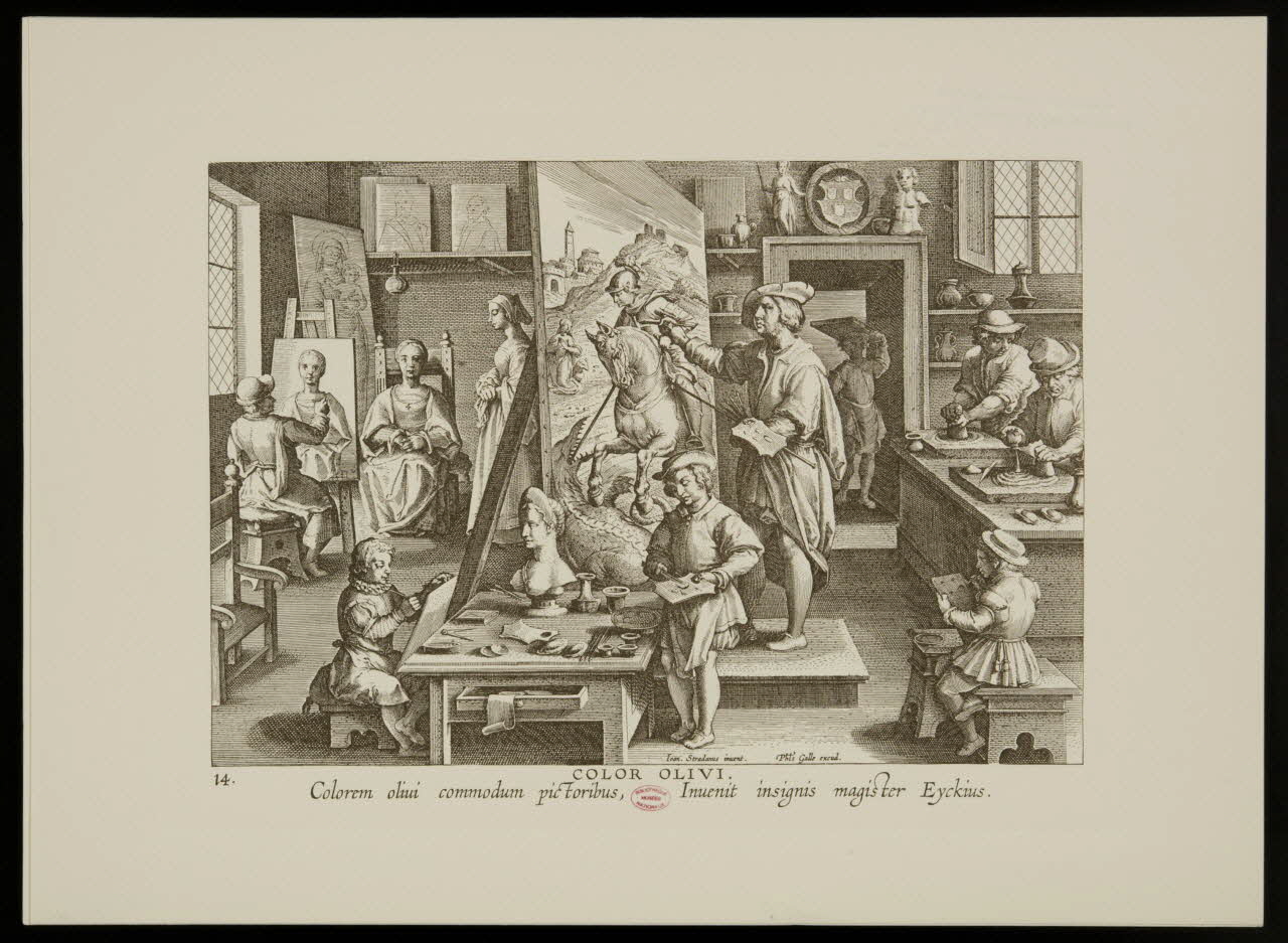 estampe COLOR OLIVI. 1988.35.39 Photo