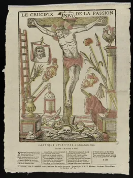 estampe LE CRUCIFIX DE LA PASSION 1988.4.10 Photo