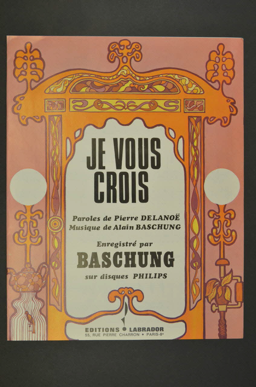 partition de musique petit format 1969.88.1056 Photo Mucem