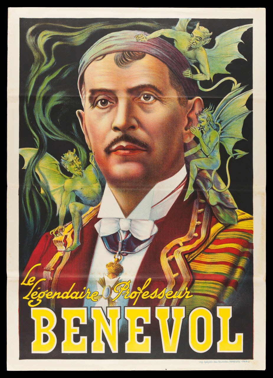 estampe Le  Légendaire Professeur  BENEVOL 1988.51.1.1 Photo