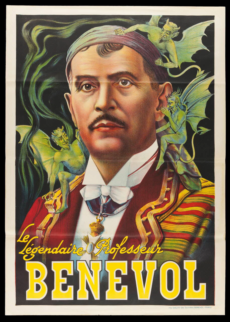estampe Le  Légendaire Professeur  BENEVOL 1988.51.1.2 Photo
