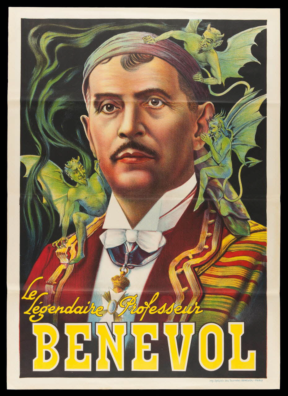 estampe Le  Légendaire Professeur  BENEVOL 1988.51.1.3 Photo