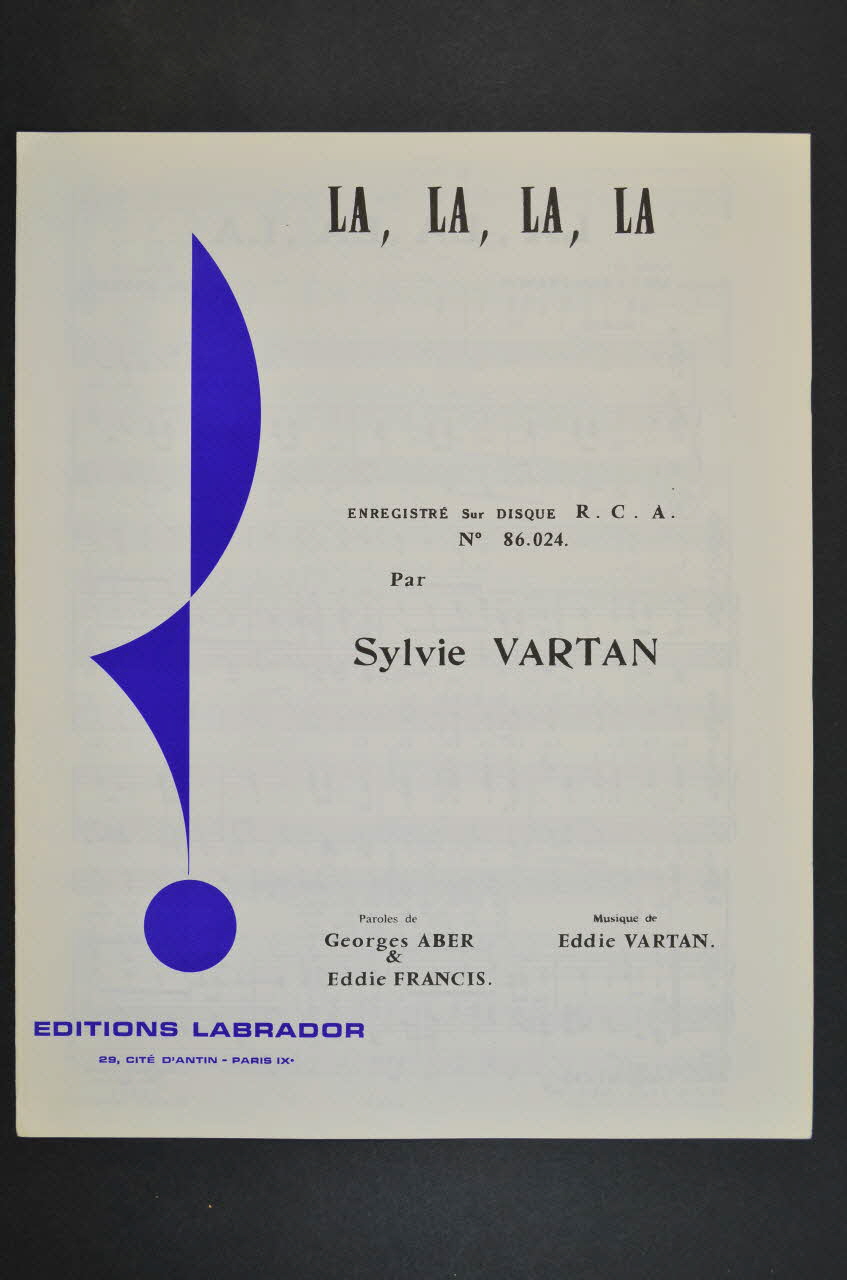 chanson petit format 1969.88.1057 Photo Mucem