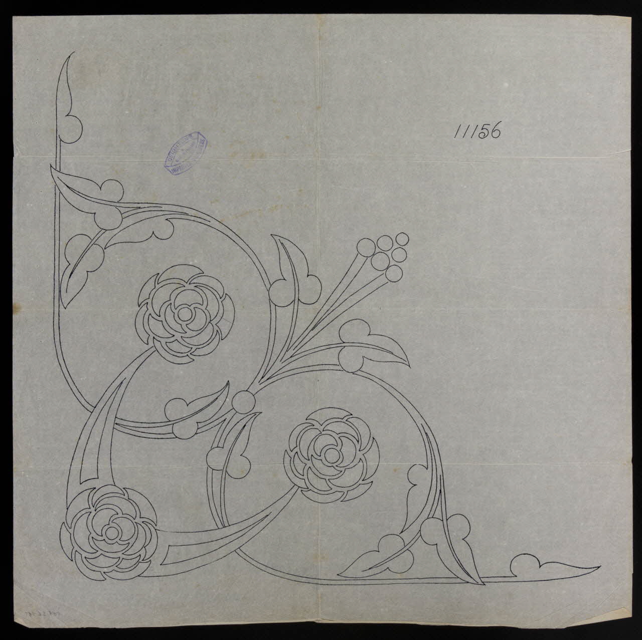 estampe Décors floraux 1988.56.187 Photo