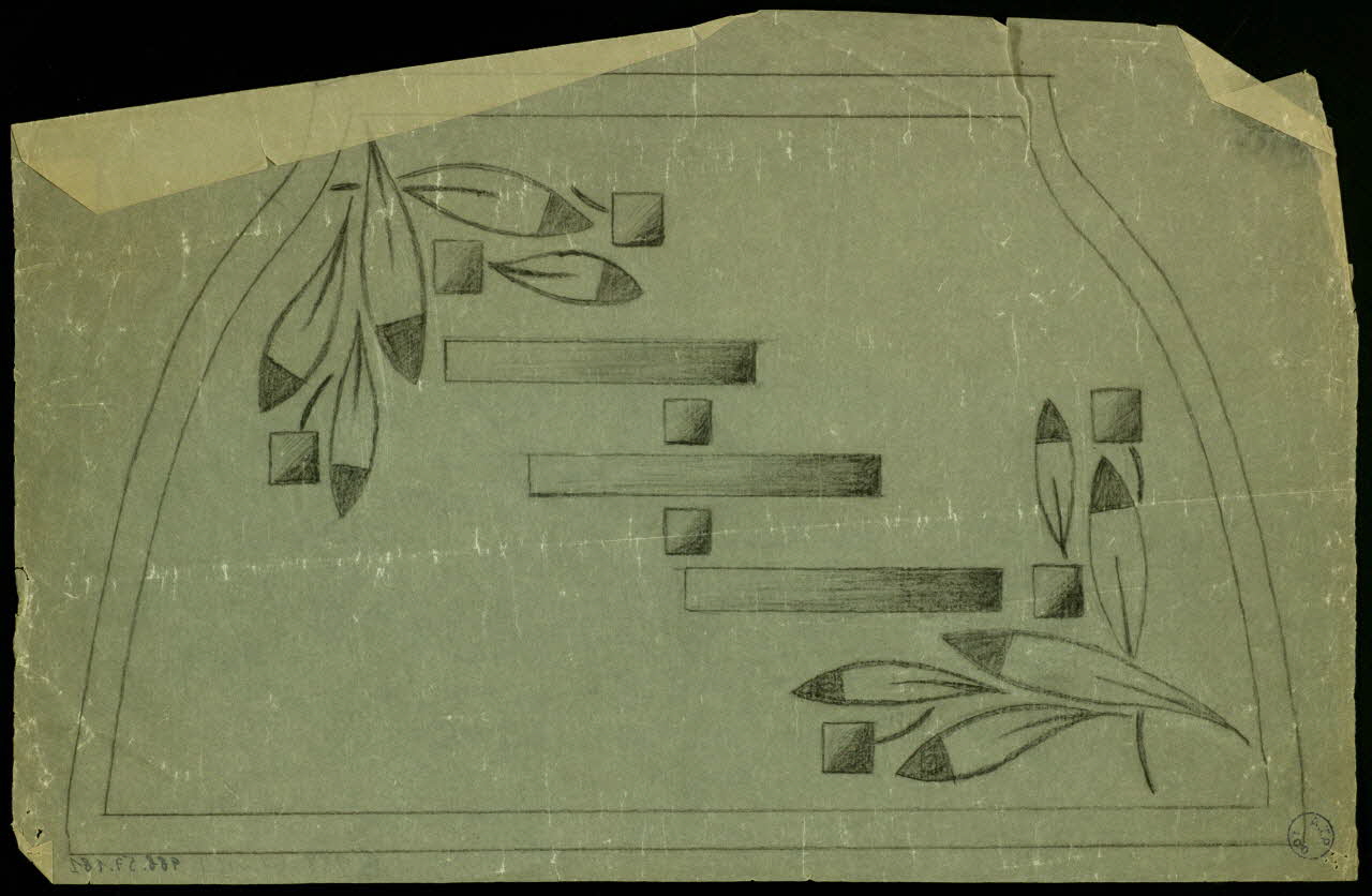 poncif Croquis de dessin de bol 1988.57.181 Photo