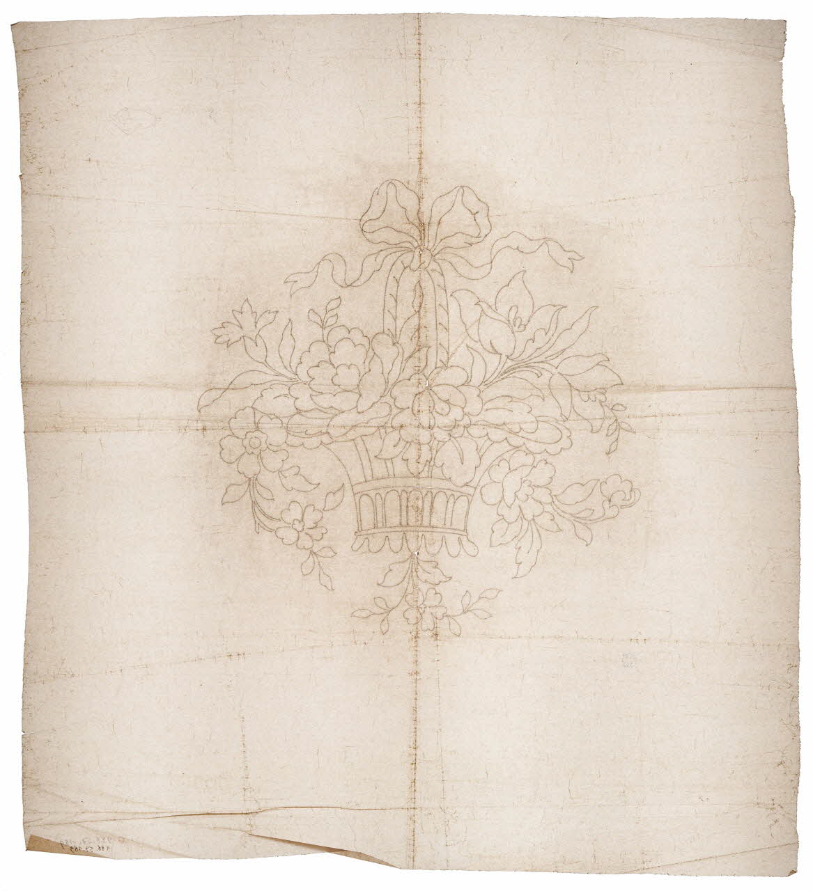 poncif Poncif de broderie 1988.57.189 Photo