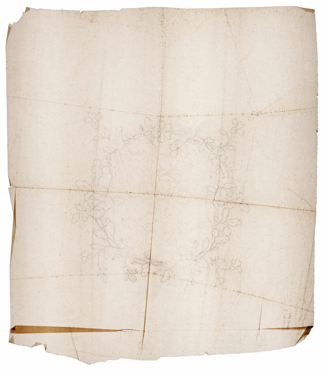 poncif Couronne de fleurs 1988.57.190 Photo