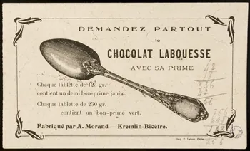 buvard publicitaire DEMANDEZ PARTOUT  le  CHOCOLAT LABOUESSE 1988.57.237 Photo