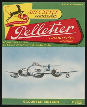 buvard publicitaire Pelletier 1988.57.238  Photo