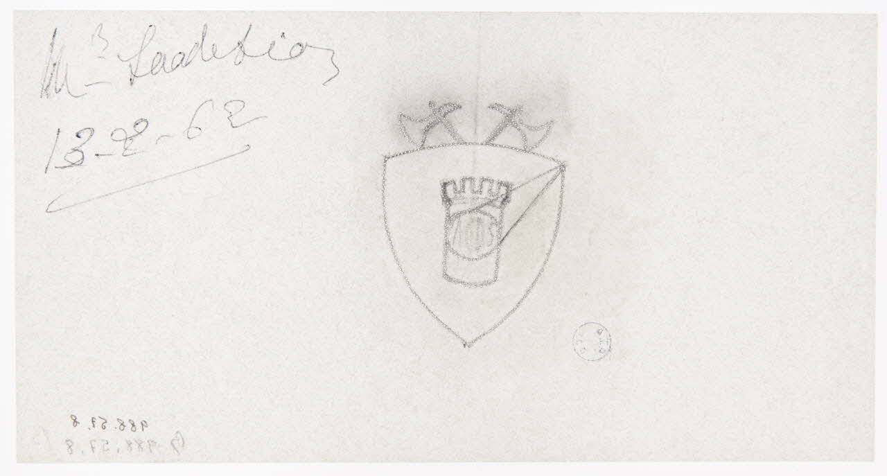 Raymonde Estrade poncif Poncif Paris 1962 1988.57.8 Photo