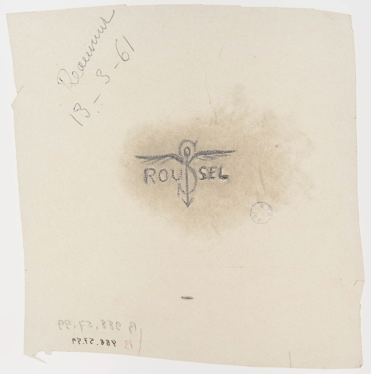 poncif ROUSSEL 1988.57.99 Photo