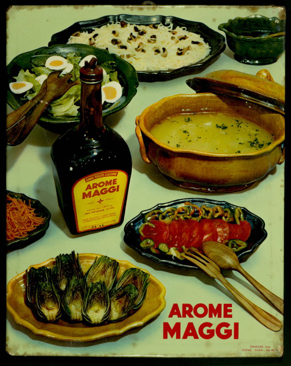 estampe Réclame pour un arôme Maggi 1990.1.120 Photo