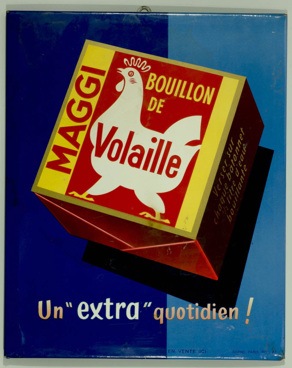 estampe Réclame pour un bouillon de poule 1990.1.125 Photo