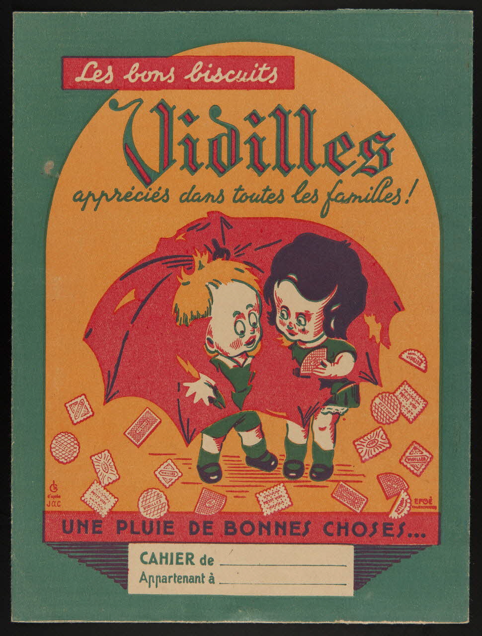 estampe Les bons biscuits  Vidilles  appréciés dans toutes les familles ! 1990.1.180 Photo