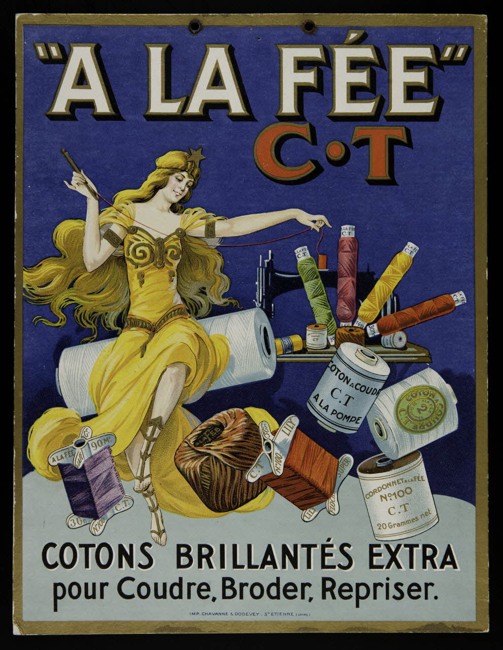 estampe "A LA FEE" 1990.1.2 Photo