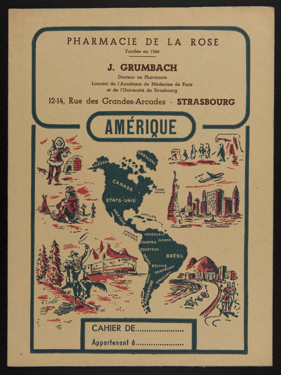 estampe AMERIQUE 1990.1.204 Photo