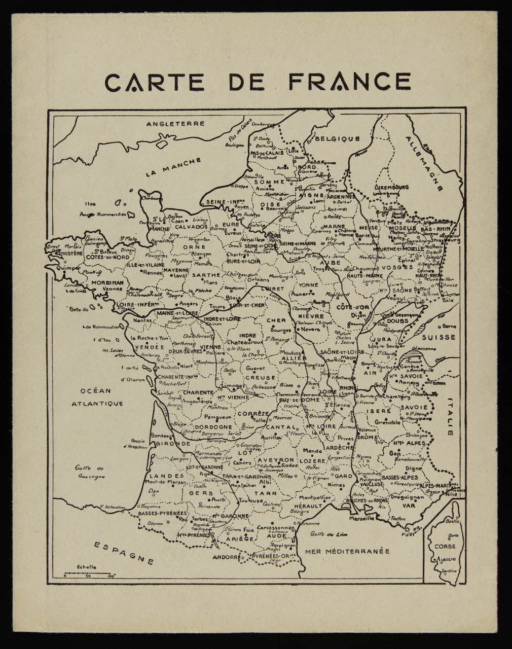 estampe En Avant  La jeune France !  Pain d'Epices BROCHET Frères 1990.1.213 Photo