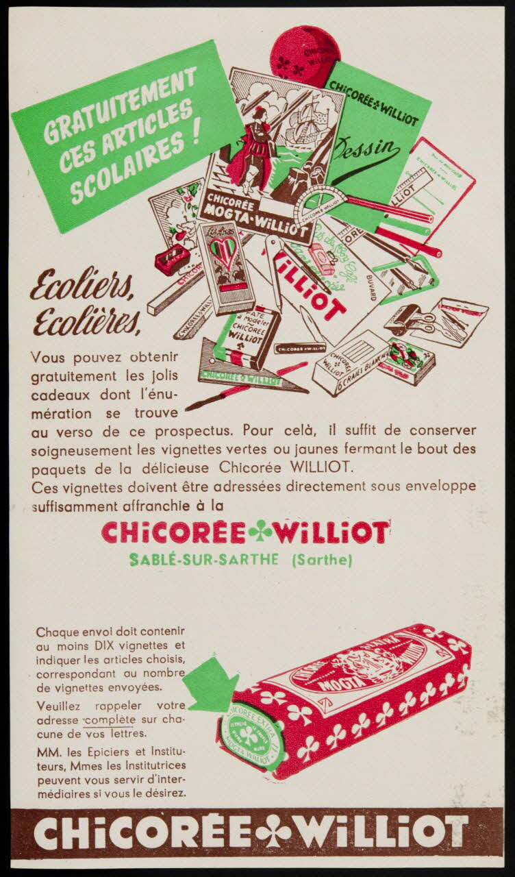 estampe CHICOREE WILLIOT 1990.1.240.10 Photo