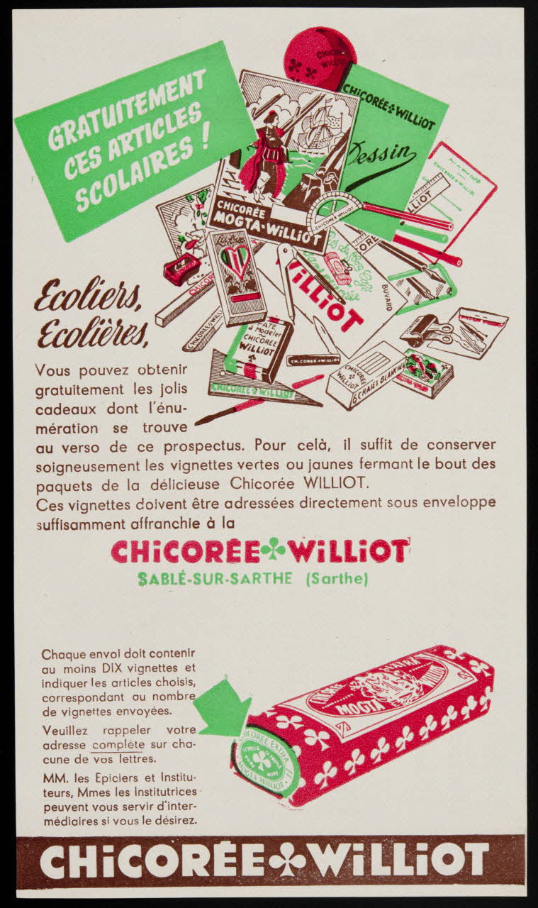 estampe CHICOREE WILLIOT 1990.1.240.14 Photo