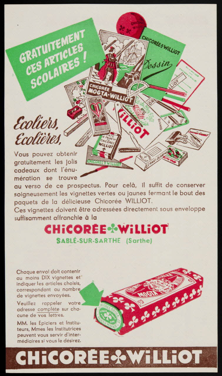 estampe CHICOREE WILLIOT 1990.1.240.15 Photo