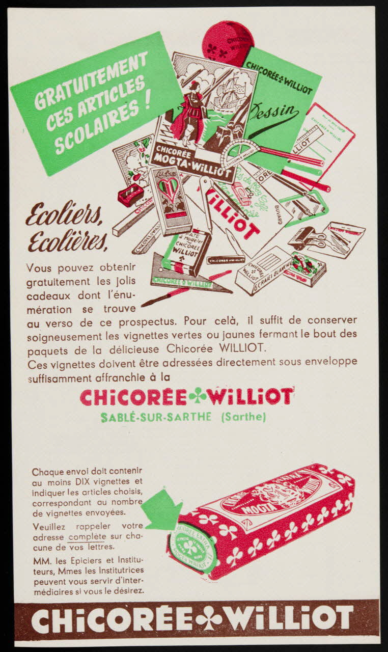 estampe CHICOREE WILLIOT 1990.1.240.16 Photo