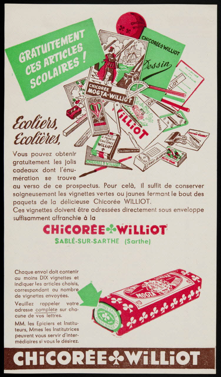 estampe CHICOREE WILLIOT 1990.1.240.17 Photo