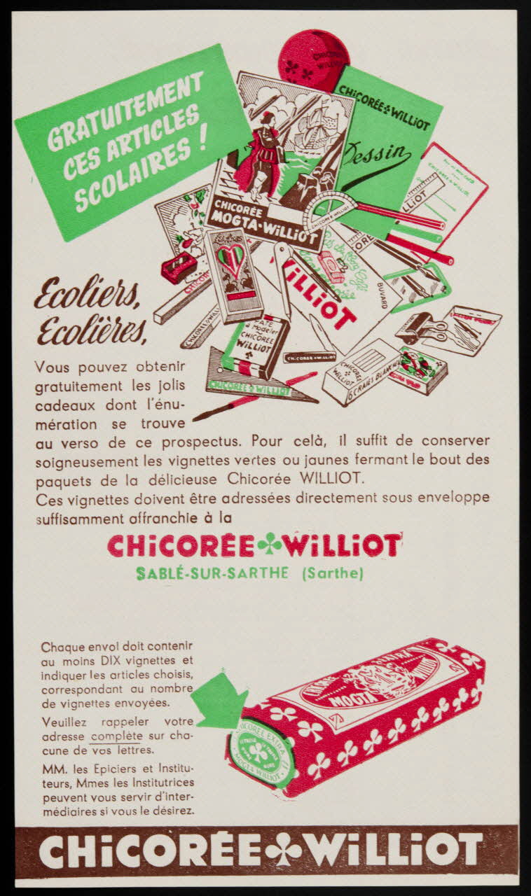 estampe CHICOREE WILLIOT 1990.1.240.18 Photo