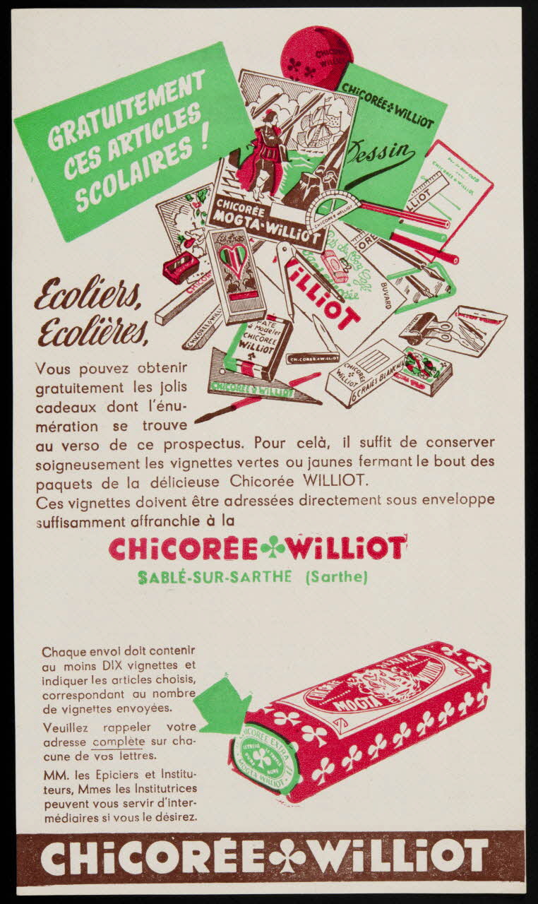 estampe CHICOREE WILLIOT 1990.1.240.25 Photo