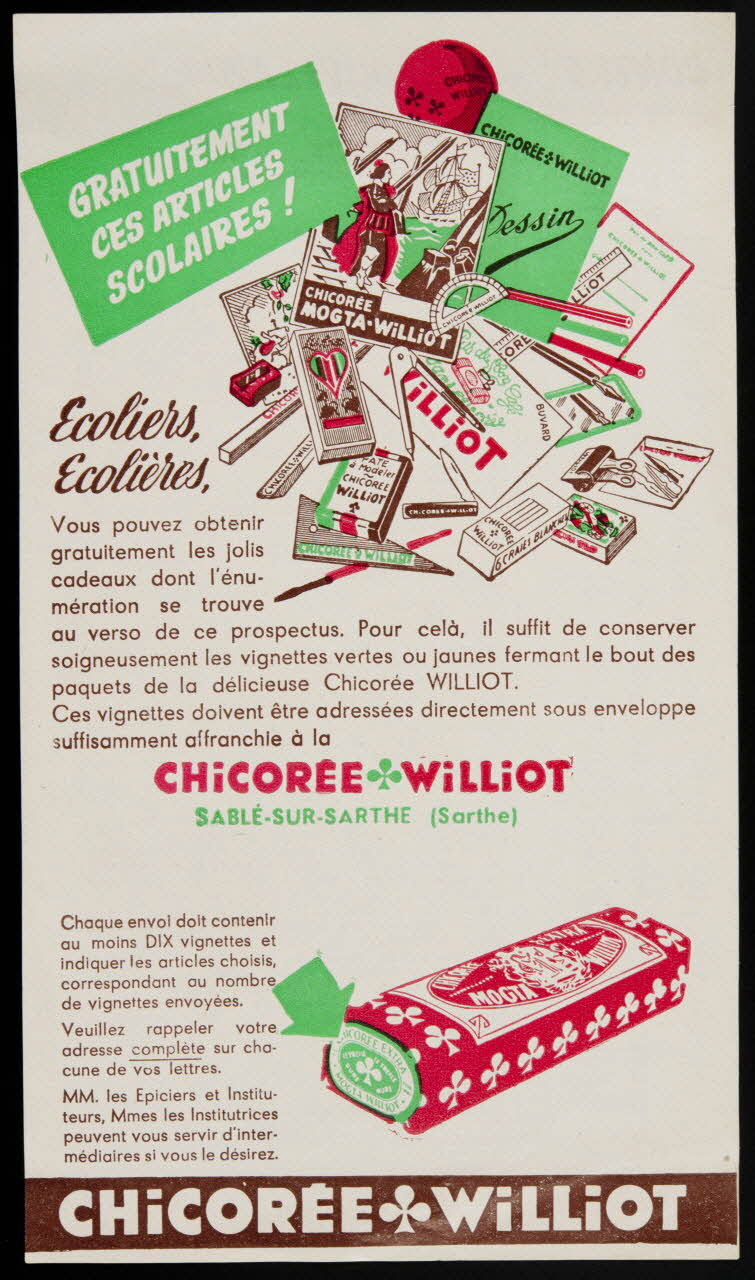 estampe CHICOREE WILLIOT 1990.1.240.26 Photo