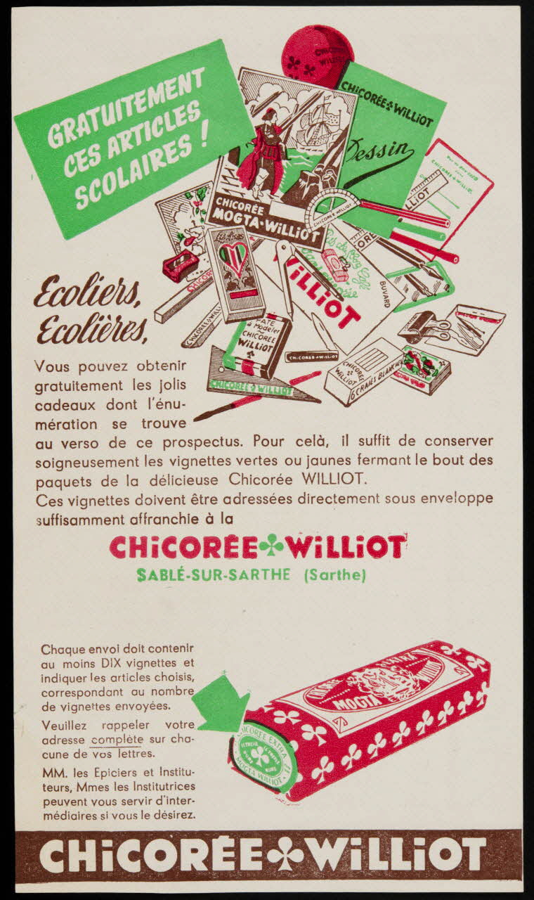 estampe CHICOREE WILLIOT 1990.1.240.27 Photo