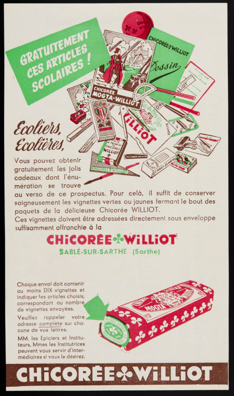 estampe CHICOREE WILLIOT 1990.1.240.28 Photo