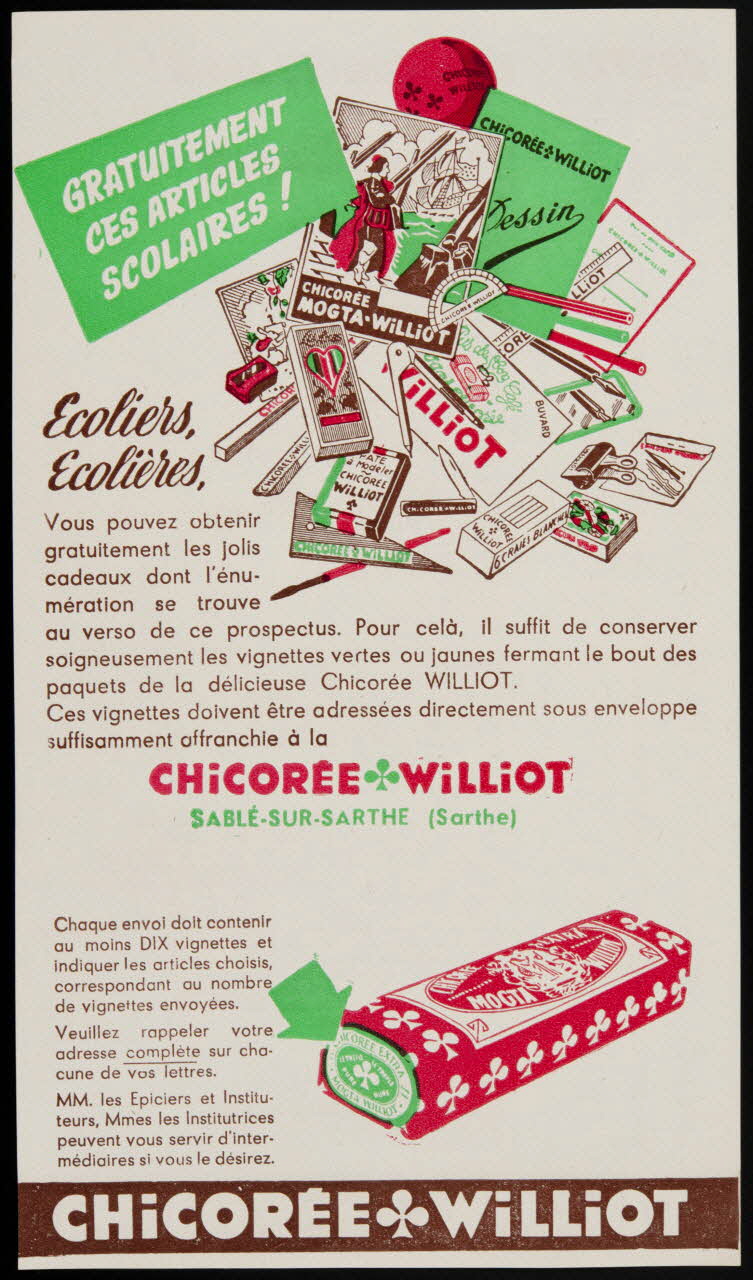 estampe CHICOREE WILLIOT 1990.1.240.30 Photo