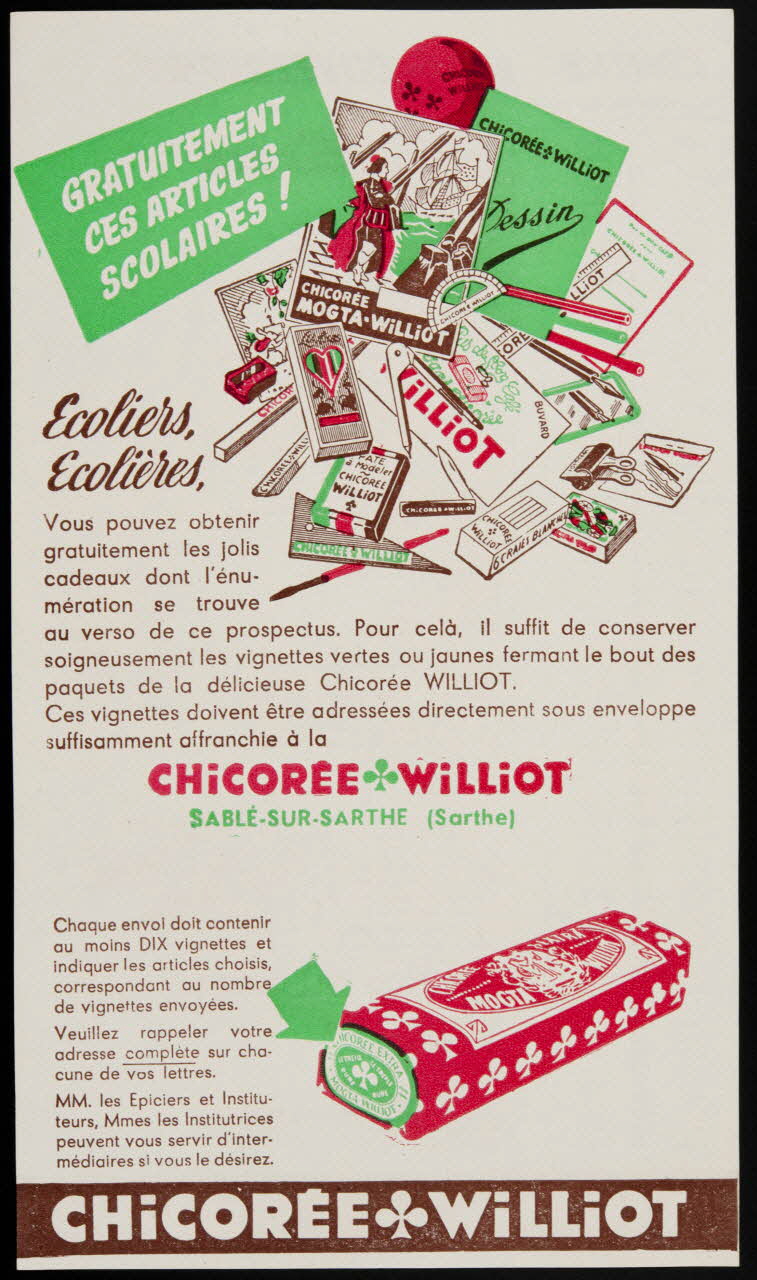 estampe CHICOREE WILLIOT 1990.1.240.31 Photo