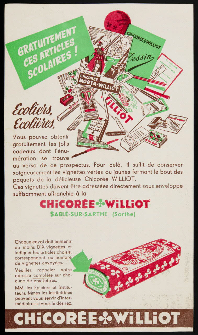 estampe CHICOREE WILLIOT 1990.1.240.9 Photo