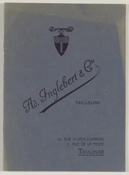 Album Ad. Inglebert & Cie  TAILLEURS 1990.1.244  Photo